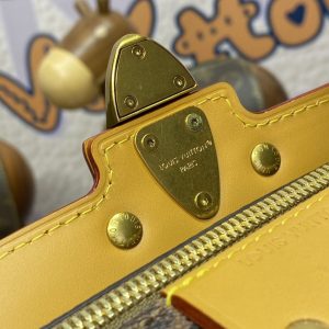 Replica Louis Vuitton Soul Trunk East West Brown - best quality luxury bag dupe