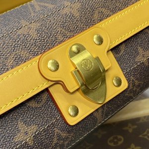 Replica Louis Vuitton Soul Trunk East West Brown - best quality luxury bag dupe