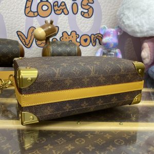 Replica Louis Vuitton Soul Trunk East West Brown - best quality luxury bag dupe