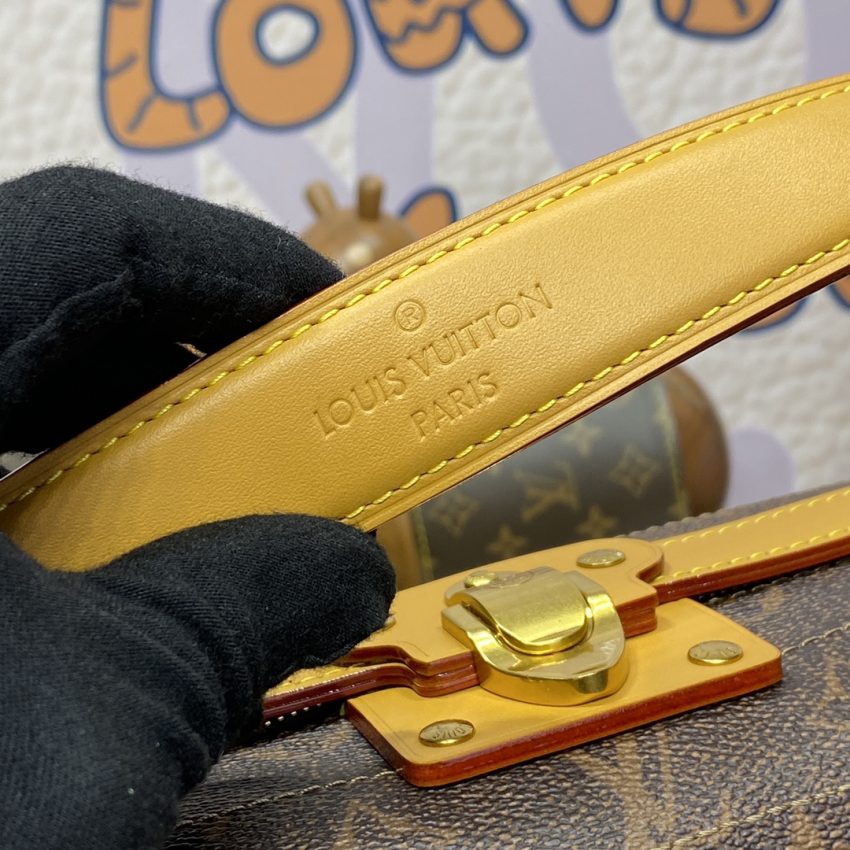 Replica Louis Vuitton Soul Trunk East West Brown - premium-grade designer purse dupe