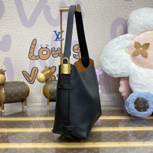 Replica Louis Vuitton Low Key Hobo Black - high-end fake designer purse