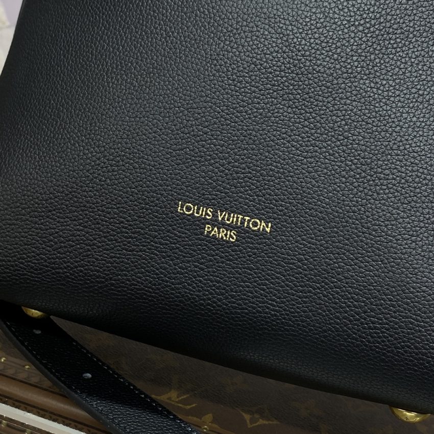 Replica Louis Vuitton Low Key Hobo Black - top-tier luxury replica shoulder bag