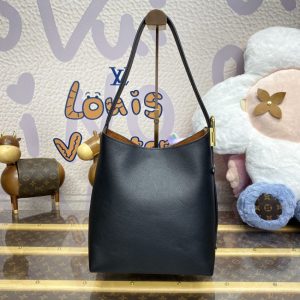 Replica Louis Vuitton Low Key Hobo Black - authentic-look luxury purse replica