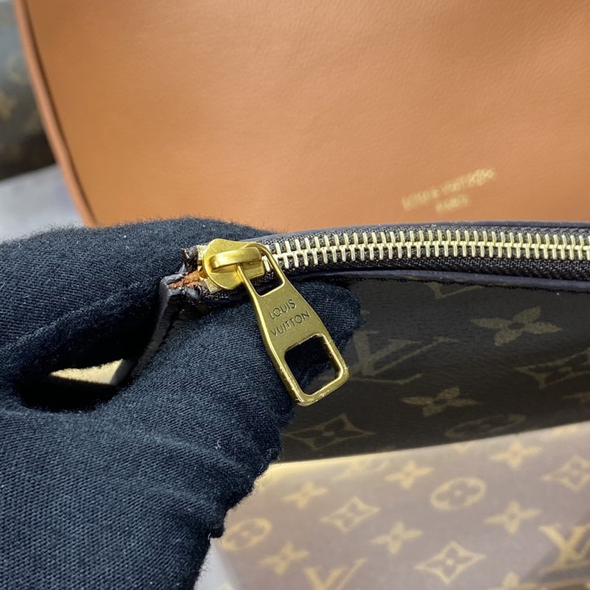 Replica Louis Vuitton Low Key Hobo Brown - authentic-look luxury purse replica