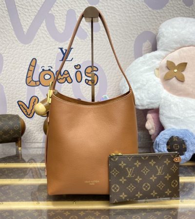 Replica Louis Vuitton Low Key Hobo Brown - elite superclone designer purse