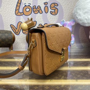 Replica Louis Vuitton Pochette Metis Brown - 1:1 designer replica handbag
