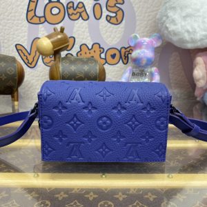 Replica Louis Vuitton Steamer Wearable Wallet Blue - high-accuracy replica luxury purse