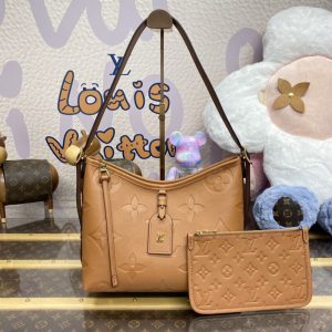 Replica Louis Vuitton Carry All PM Brown - top-tier luxury replica shoulder bag