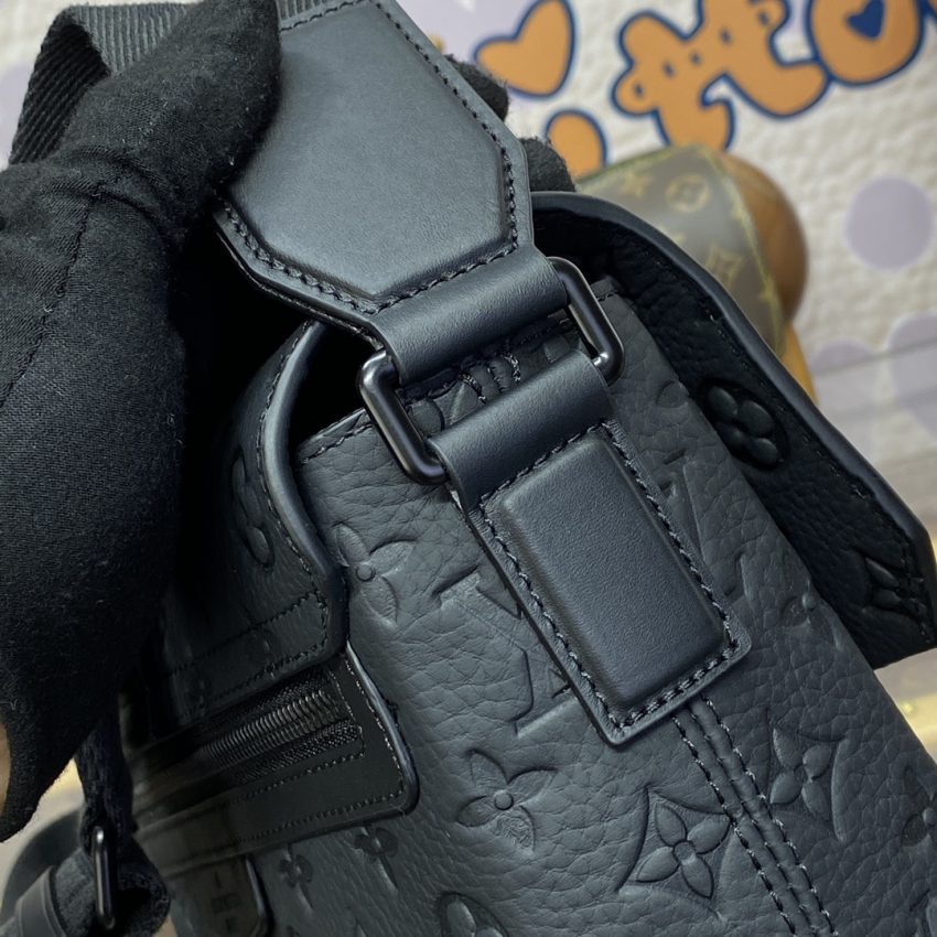 Replica Louis Vuitton S-Cape Messenger Full Black - high-accuracy replica luxury purse