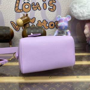 Replica Louis Vuitton Speedy 18 Purple - near-authentic luxury replica handbag