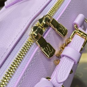 Replica Louis Vuitton Speedy 18 Purple - best quality luxury bag dupe