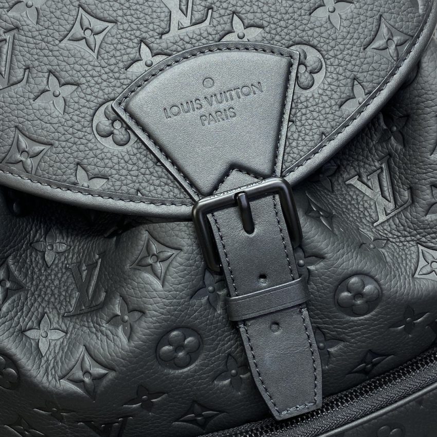 Replica Louis Vuitton Montsouris Black - best quality luxury bag dupe