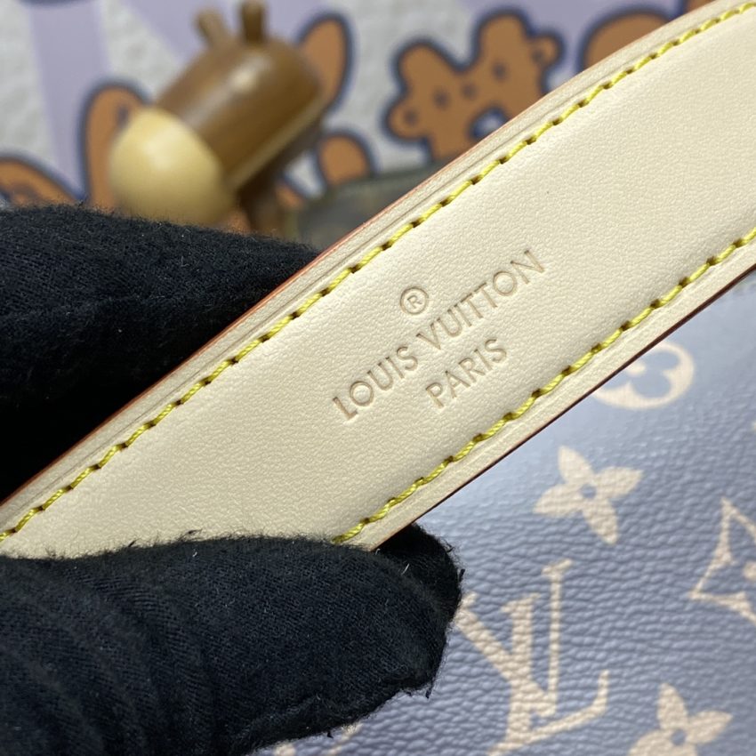 Replica Louis Vuitton Side Trunk Canvas Beige - elite superclone designer purse