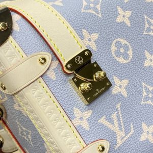 Replica Louis Vuitton Side Trunk Canvas Beige - premium-grade designer purse dupe