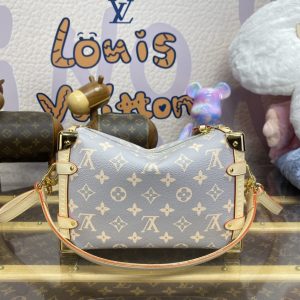 Replica Louis Vuitton Side Trunk Canvas Beige - top-rated replica designer bag
