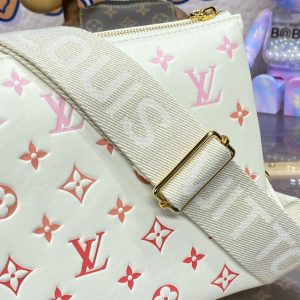 Replica Louis Vuitton Coussin White Orange - best-selling designer handbag dupe