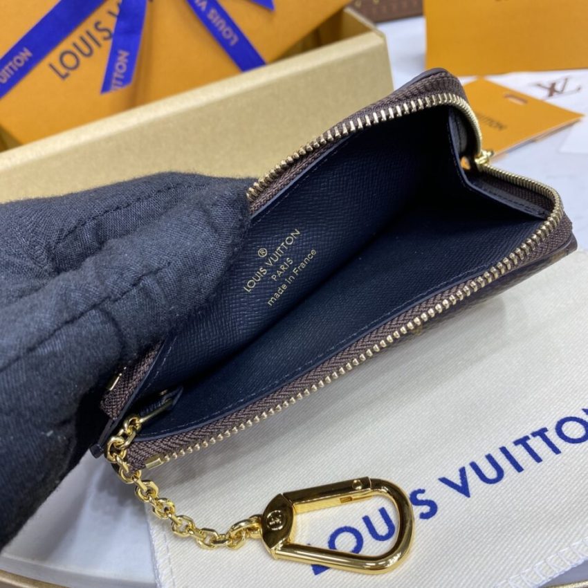 Replica Louis Vuitton Card Holder Recto Verso Brown - high-end fake designer purse