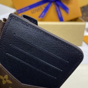 Replica Louis Vuitton Card Holder Recto Verso Brown - top-rated replica designer bag
