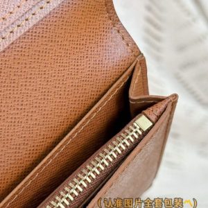 Replica Louis Vuitton Brazza Wallet Brown - top-rated replica designer bag