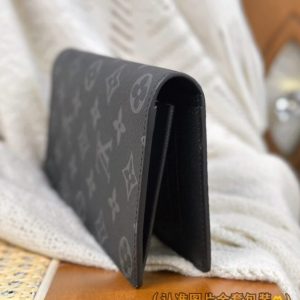 Replica Louis Vuitton Brazza Wallet Black - premium-grade designer purse dupe