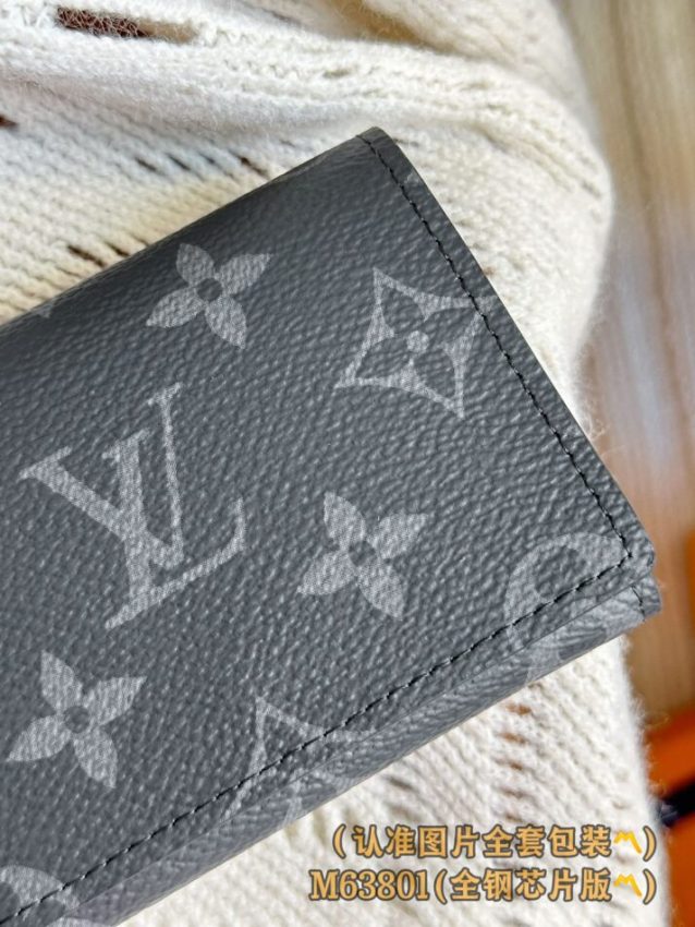 Replica Louis Vuitton Envelope Card Holder Black - top-tier luxury replica shoulder bag