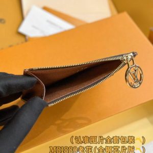 Replica Louis Vuitton Romy Card Holder Brown - near-authentic luxury replica handbag