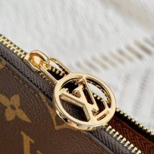 Replica Louis Vuitton Romy Card Holder Brown - best-selling designer handbag dupe