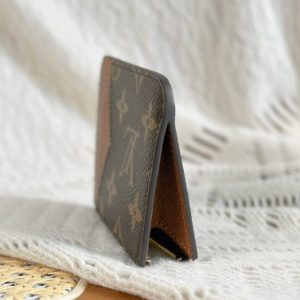 Replica Louis Vuitton Romy Card Holder Brown - premium-grade designer purse dupe