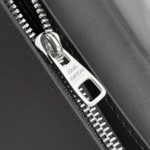 Replica Louis Vuitton Brazza Wallet Black Grid - high-quality designer bag clone