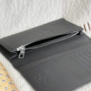 Replica Louis Vuitton Brazza Wallet Black Grid - elite superclone designer purse