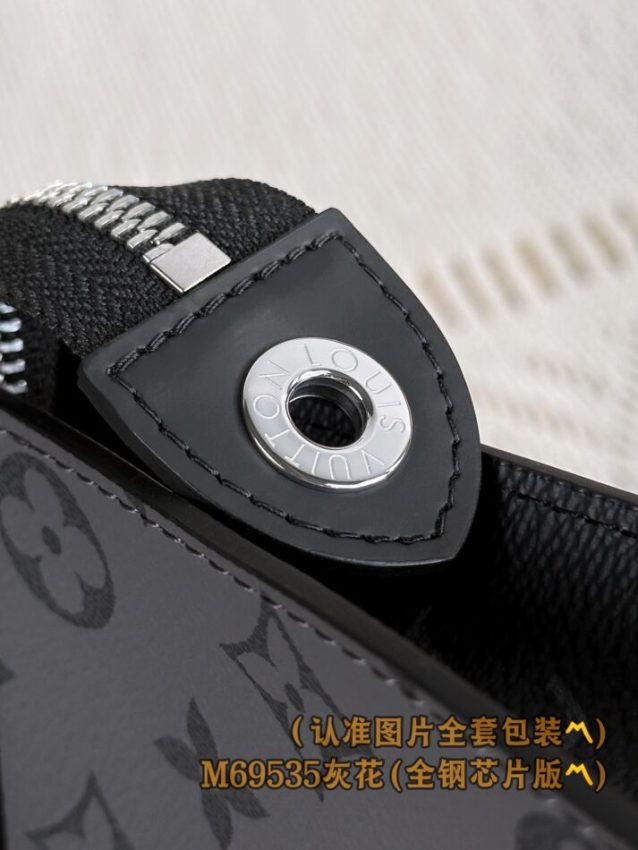 Replica Louis Vuitton Pochette Voyage Grey - 1:1 designer replica handbag