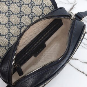 Replica Gucci GUCCI Ophidia GG Shoulder Bag Blue - best quality luxury bag dupe