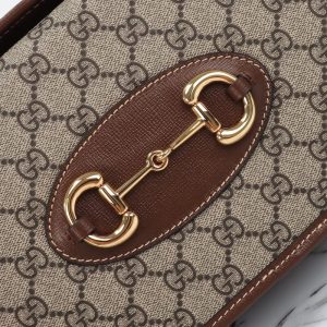 Replica Gucci Horsebit 1955 Top Handle Supreme - realistic designer-inspired fake bag