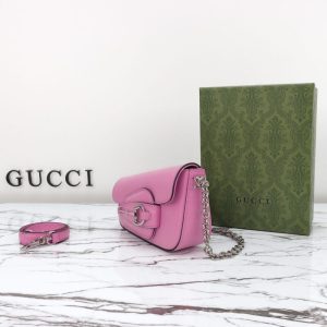 Replica Gucci Horsbet Tribute Pink - high-quality designer bag clone