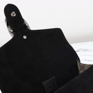 Replica Gucci Dionysus Supreme Black - near-authentic luxury replica handbag