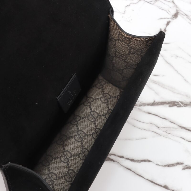 Replica Gucci Dionysus Supreme Black - realistic designer-inspired fake bag