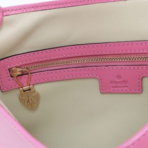 Replica Gucci G Jackie Small Patent Pink - high-quality designer bag clone