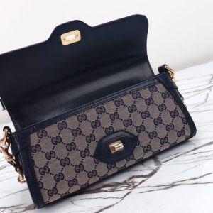 Replica Gucci Luce Shoulder Bag in Black - top-rated replica designer bag
