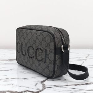 Replica Gucci GG Mini Shoulder Bag Grey 2024 - high-accuracy replica luxury purse