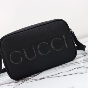 Replica Gucci GG Mini Shoulder Bag Black 2024 - high-accuracy replica luxury purse