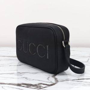 Replica Gucci GG Mini Shoulder Bag Black 2024 - premium 1:1 fake handbag model