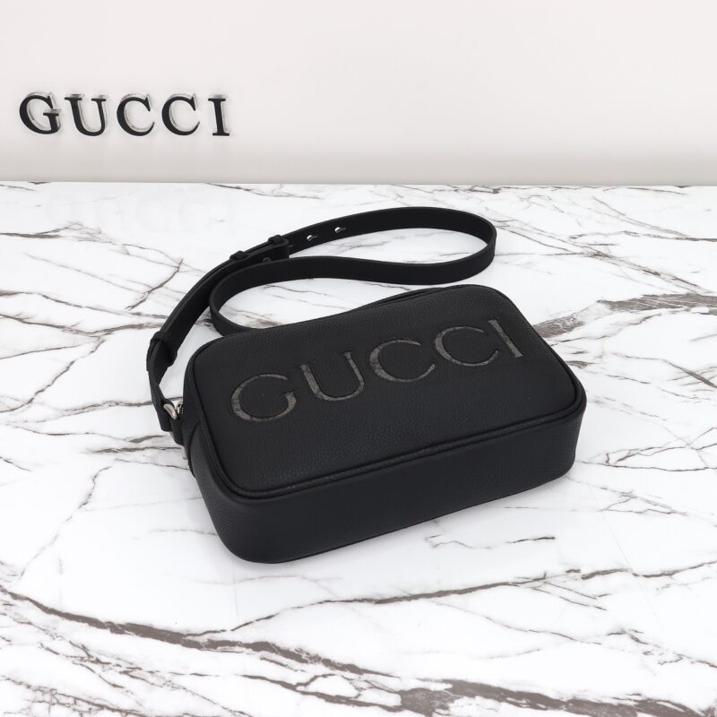 Replica Gucci GG Mini Shoulder Bag Black 2024 - elite superclone designer purse