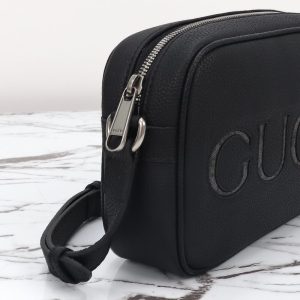Replica Gucci GG Mini Shoulder Bag Black 2024 - high-end fake designer purse