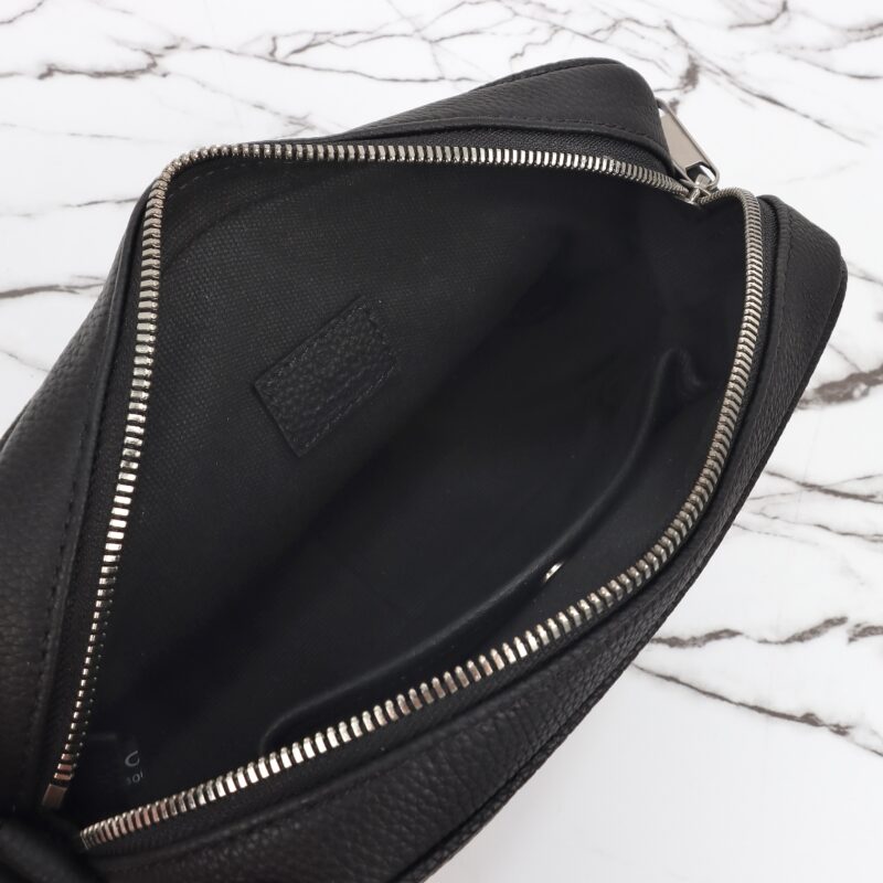 Replica Gucci GG Mini Shoulder Bag Black 2024 - high-accuracy replica luxury purse