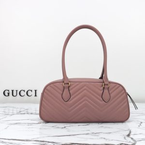 Replica Gucci Marmont Small Top Handle Pink - near-authentic luxury replica handbag
