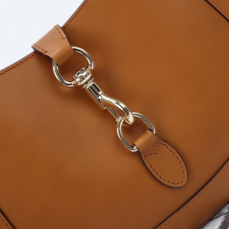 Replica Gucci G Jackie Small Patent Brown - high-quality designer bag clone