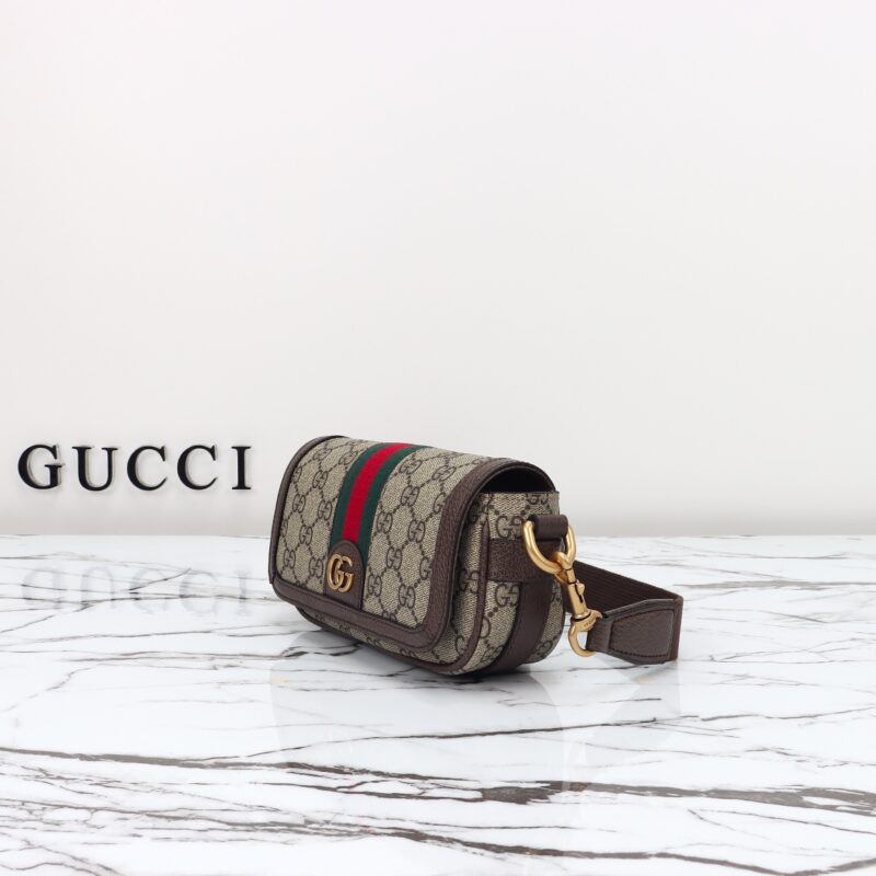 Replica Gucci Ophidia Super Mini Beige - best quality luxury bag dupe