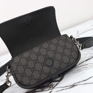 Replica Gucci Ophidia Super Mini Black - premium-grade designer purse dupe