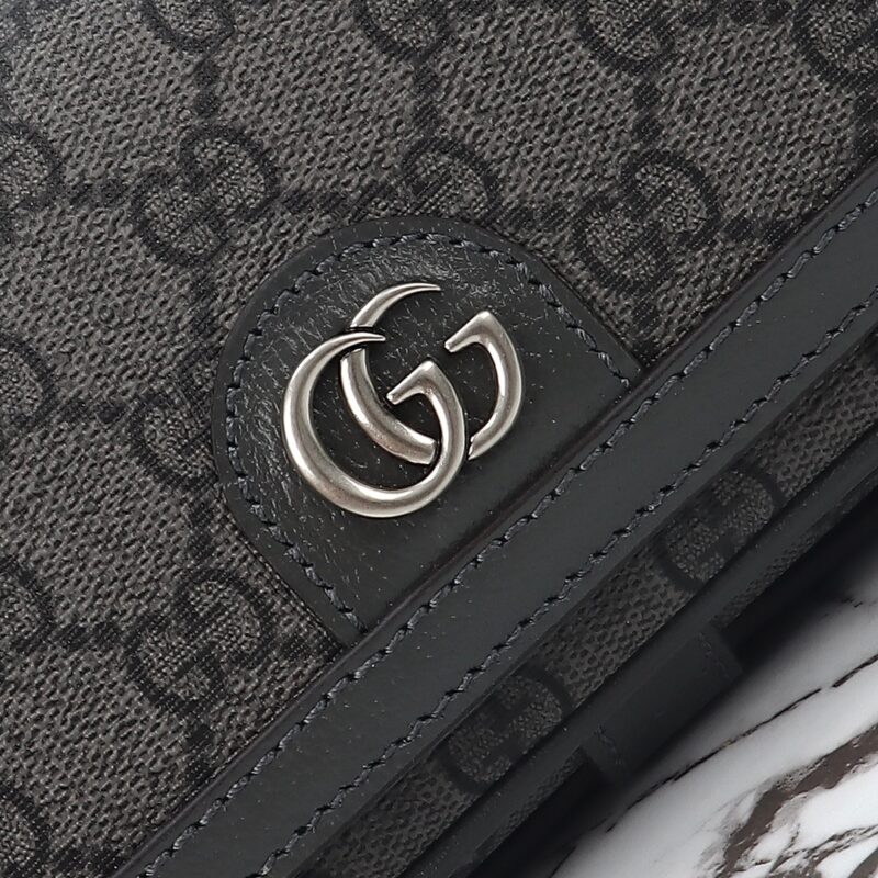 Replica Gucci Ophidia Super Mini Black - top-rated replica designer bag