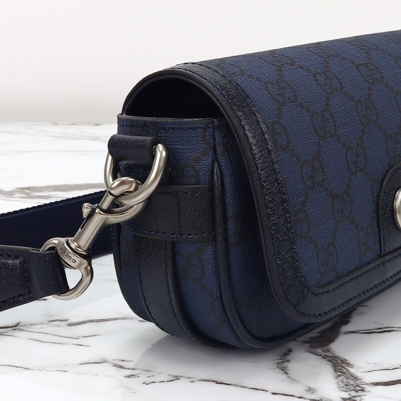 Replica Gucci Ophidia Super Mini Blue - best quality luxury bag dupe